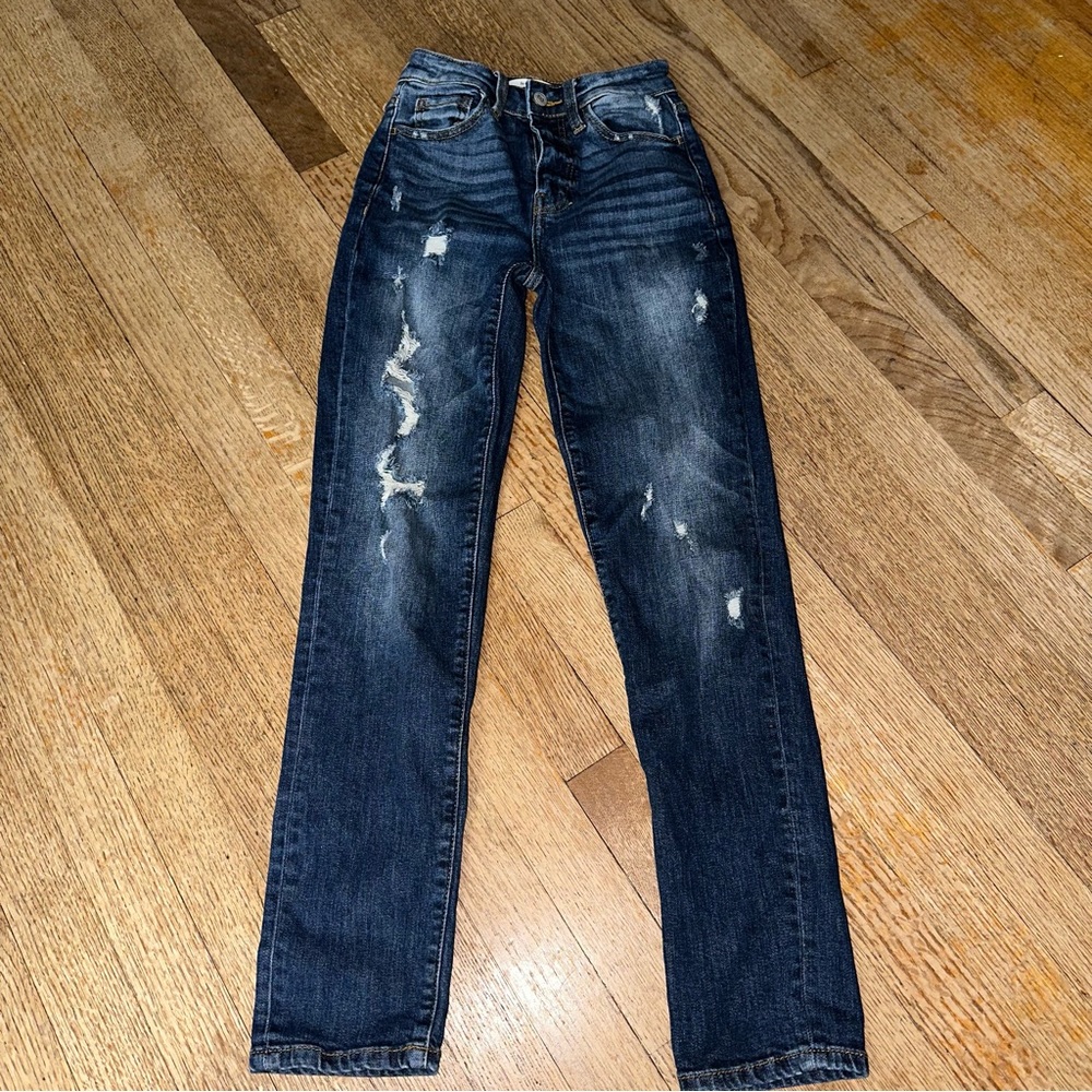 Willow & Root high rise mom jean size 23